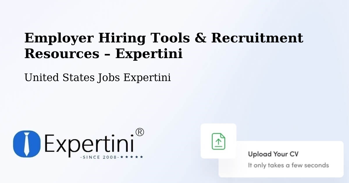 Employer Hiring Tools & Recruitment Resources – Union - Union, United States Jobs Expertini