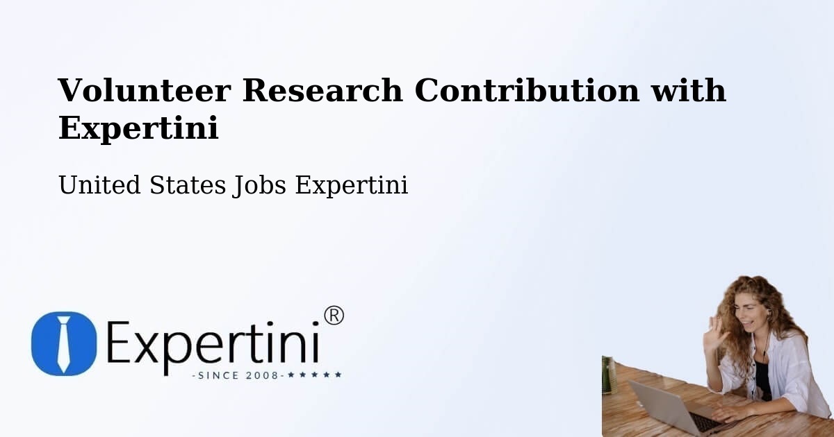 Volunteer Research Contribution Program – Union - United States Jobs Expertini